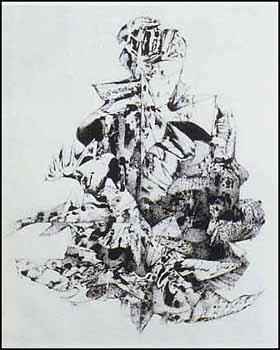 BELLEFLEUR 1954 encre