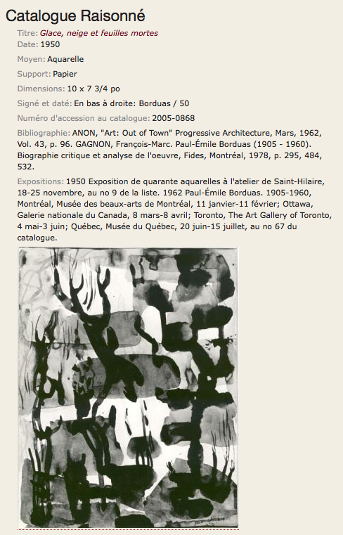 Borduas 1950