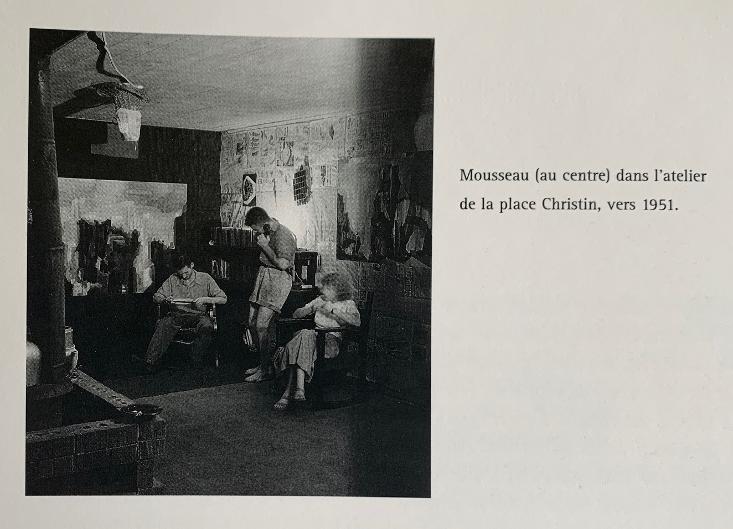 Jean Paul MOUSSEAU Atelier 1951
