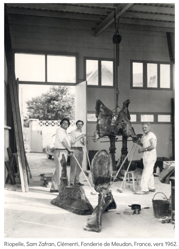 Riopelle Fonderei Berjac 1962