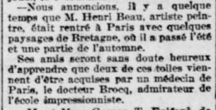 HENRI BEAU LA PRESSE