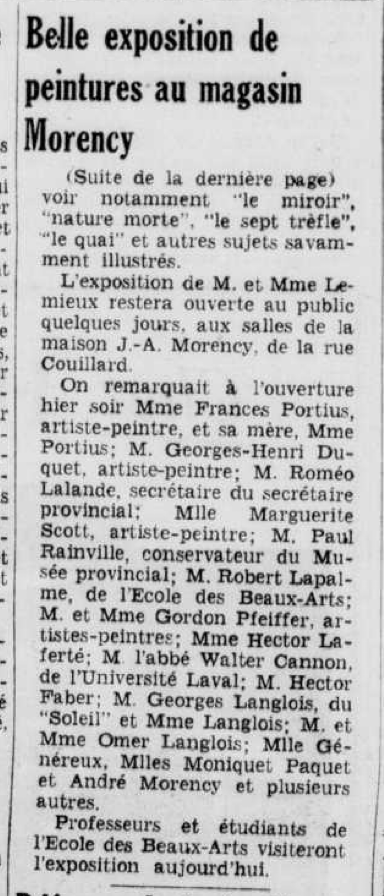 Jean Paul Lemieux 1938 LE SOLEIL