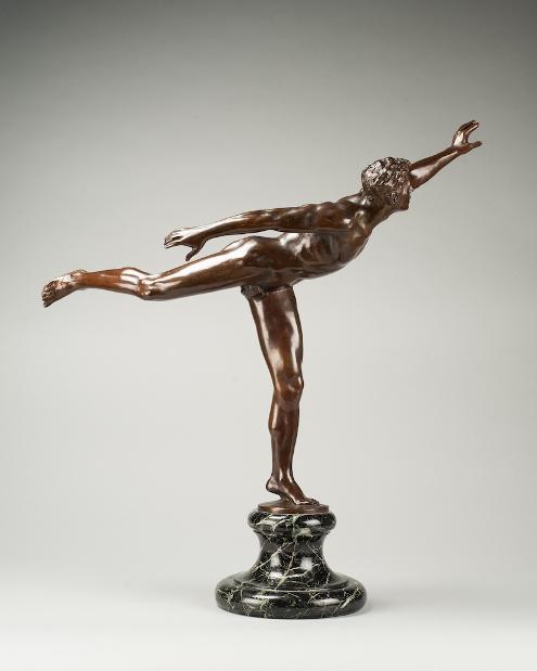 Robert tait McKenzie Flying Sphere