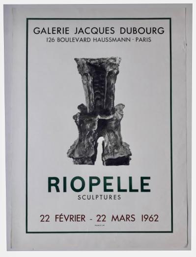 Riopelle Dubourg Paris 1962