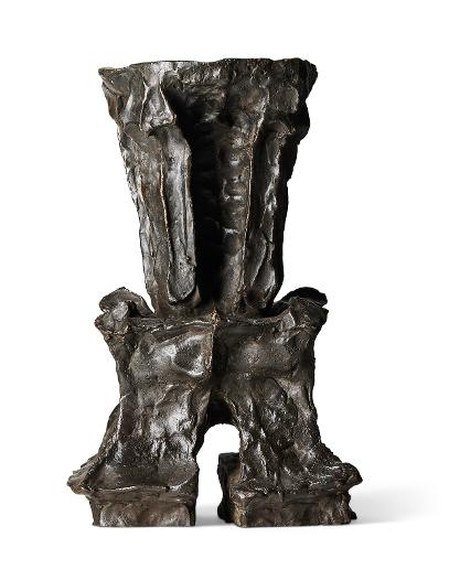 RIOPELLE bronze Retour 1962